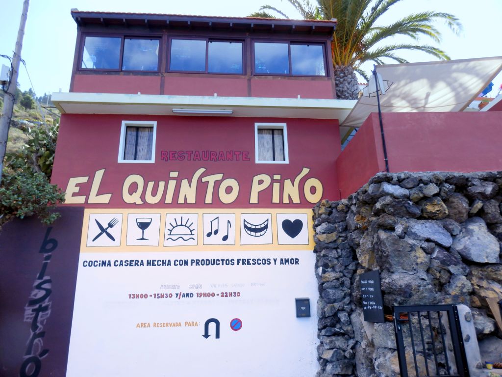Restaurant El Quinto Pino Vakantiehuis op La Palma
